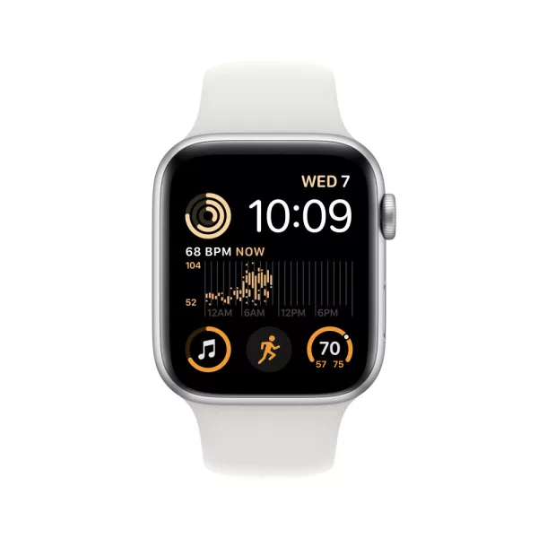 Apple Watch SE 2nd (2022) 40mm Silver Aluminium GPS