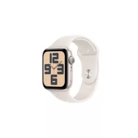 Apple Watch SE 2nd 44mm GPS +4G Starlight Aluminium szuper
