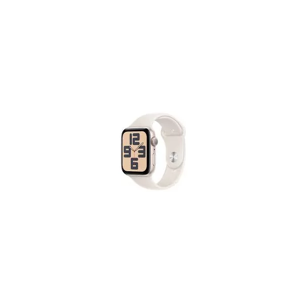 Apple Watch SE 2nd 44mm GPS +4G Starlight Aluminium szuper