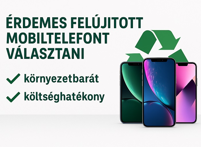Miért jó iPhone-t venni újrahasznosítva?